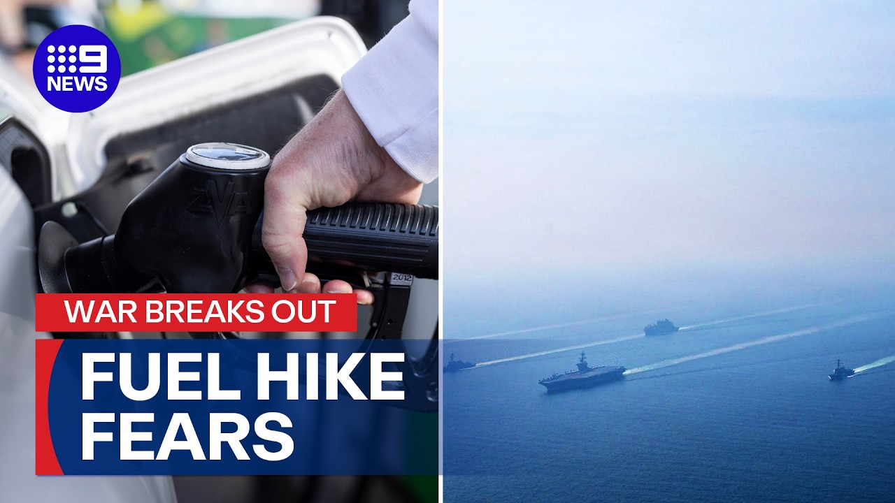 Fears global oil prices will skyrocket following attack on Iran | 9 News Australia