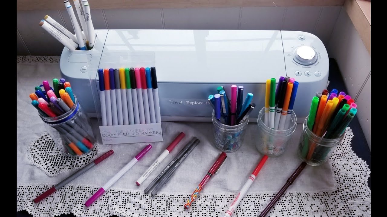 Using Non-Cricut Brand Markers