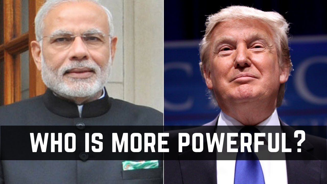 Mr. Modi Vs Mr. Trump - Who Is More  Powerful?