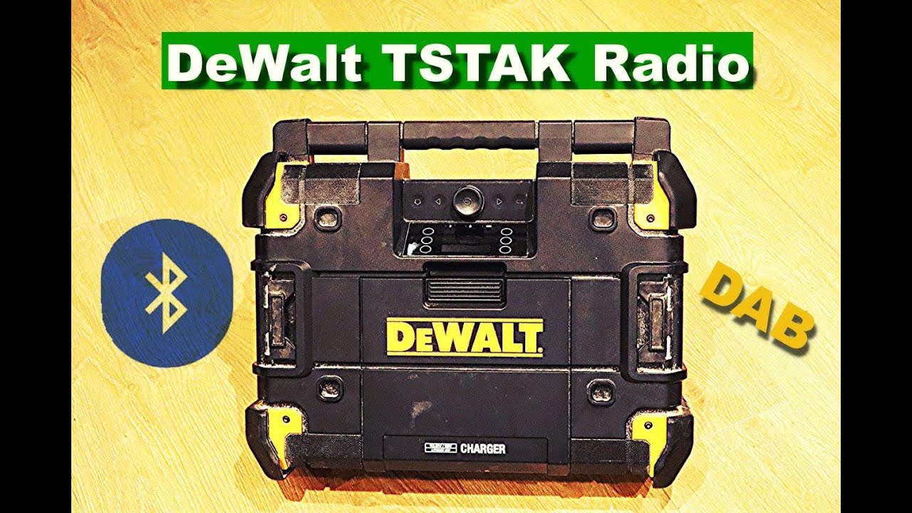 DeWalt TSTAK DAB Site Radio Review