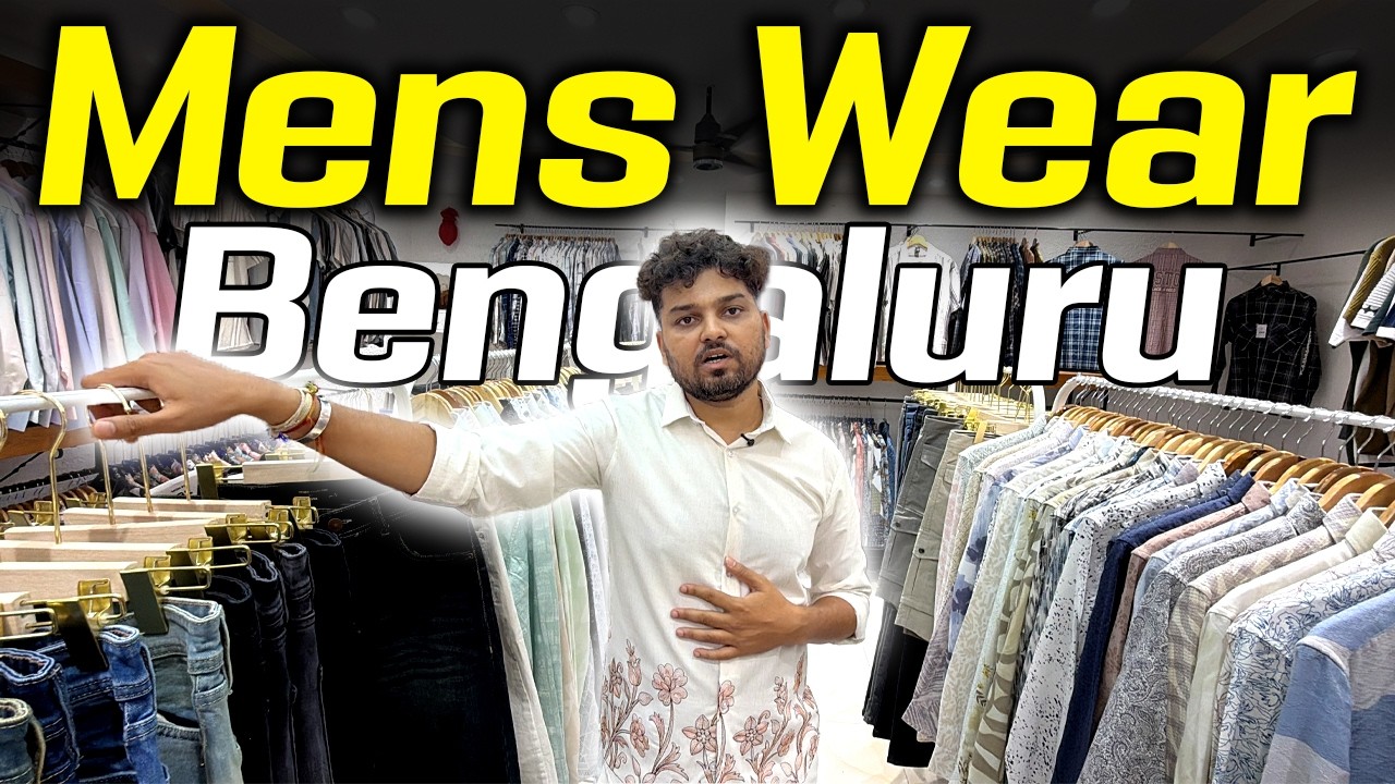 India&rsquo;s Biggest Men&rsquo;s Wear Collection in Bengaluru 😱 | Wholesale Market Tour