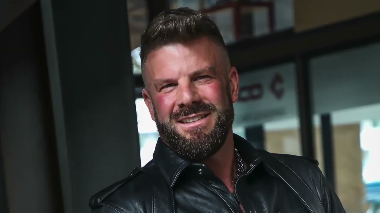 Miha Leather Man Shooting by Maxim Photography