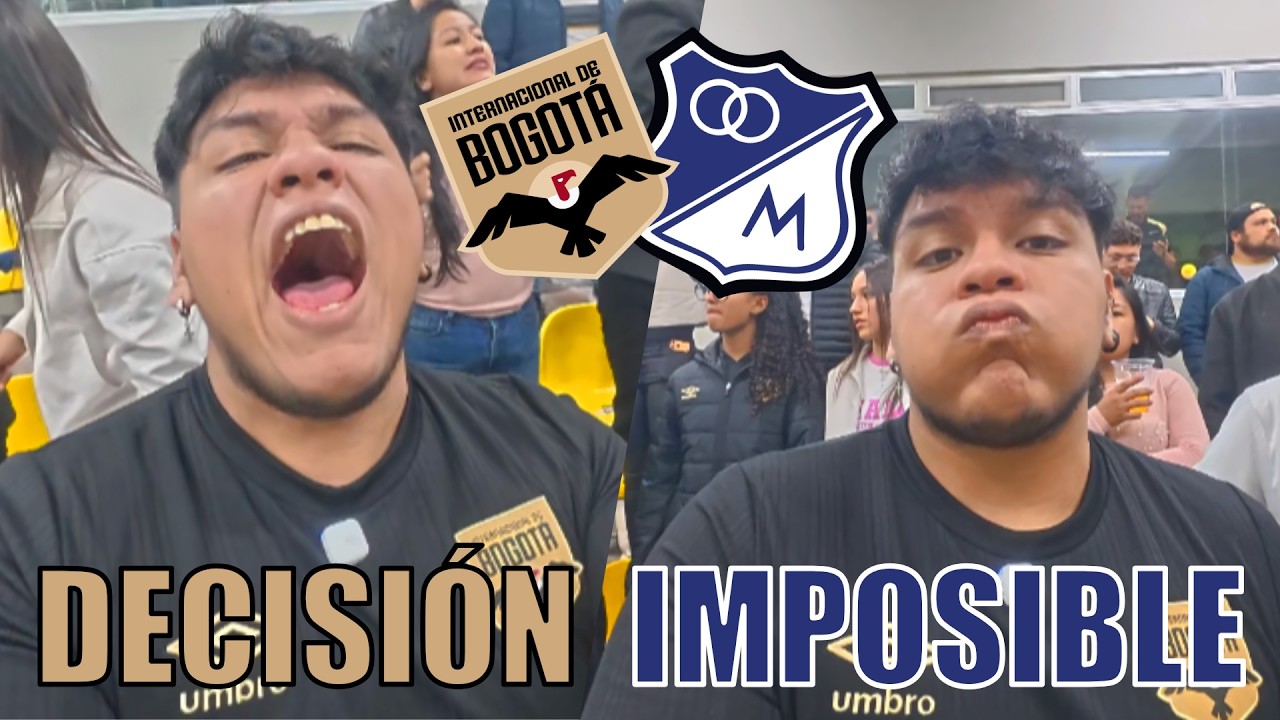 INTER BOGOTÁ VS MILLONARIOS: ¿A quién apoyo?⚽🏟️ | VLOG DE FÚTBOL