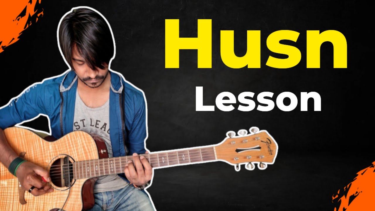 Husn Guitar Tabs Lesson (1000% Accurate) Anuv Jain | Crimson Guitar