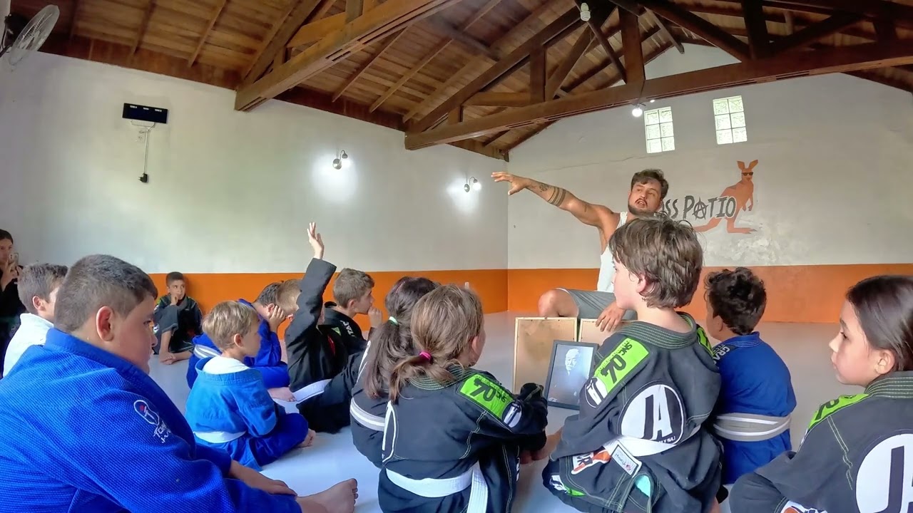 História do Jiu-Jitsu para Crianças | Aula da Turma Iniciação BJJ Kids