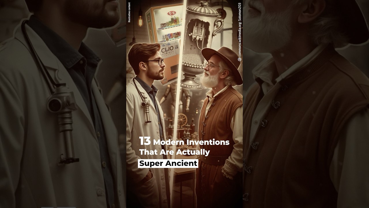 13 Modern Inventions That Are Actually Super Ancient