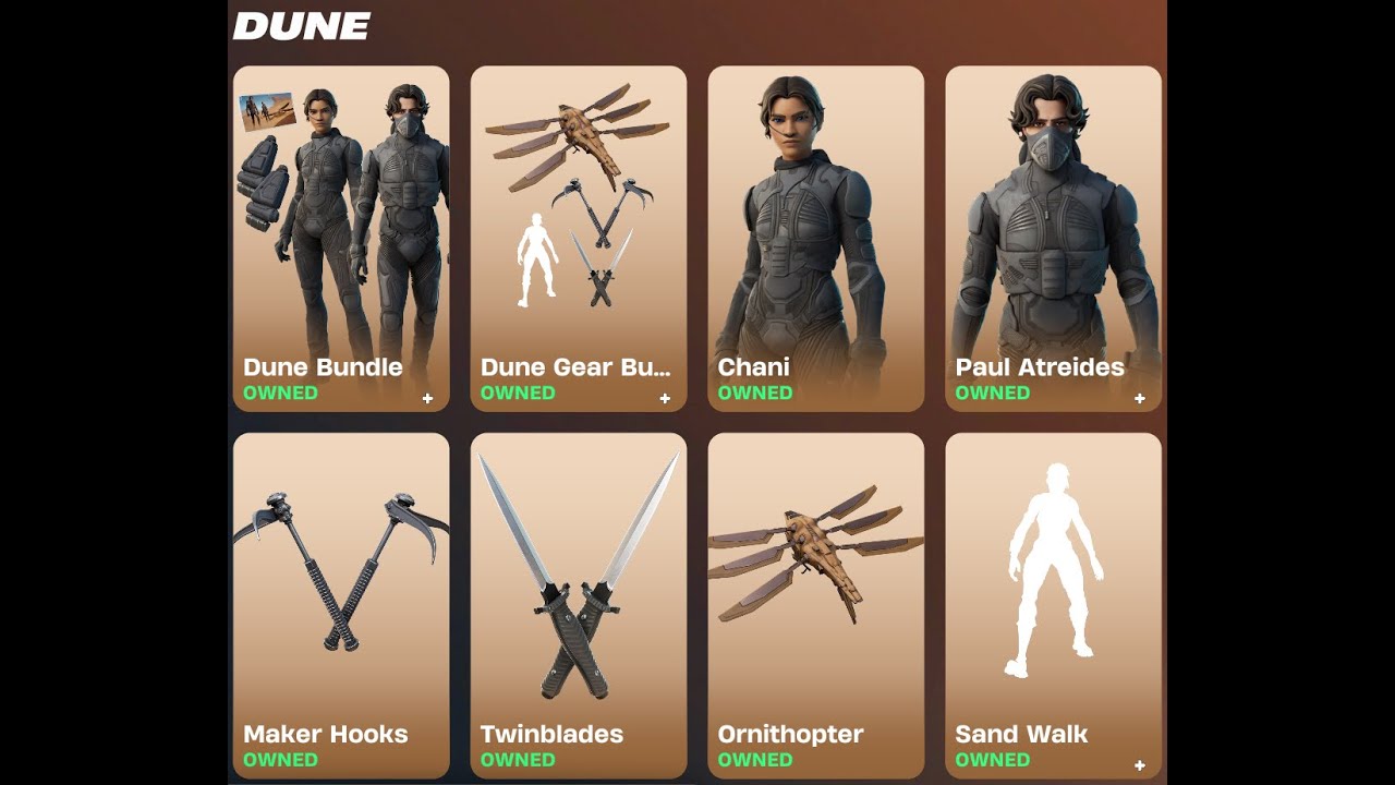 Fortnite Live Item Shop (February 2nd 2026 Dune Returns + Some Gameplay)