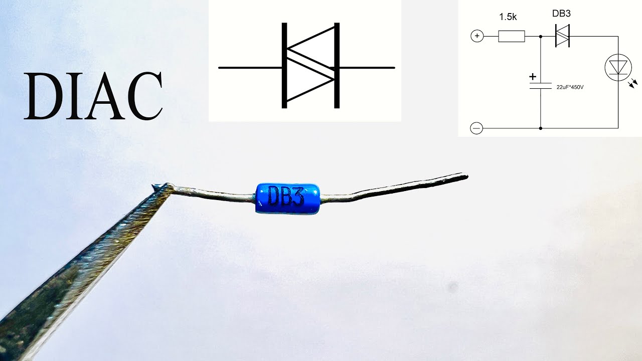 DIAC in electronics. How this electronic component works