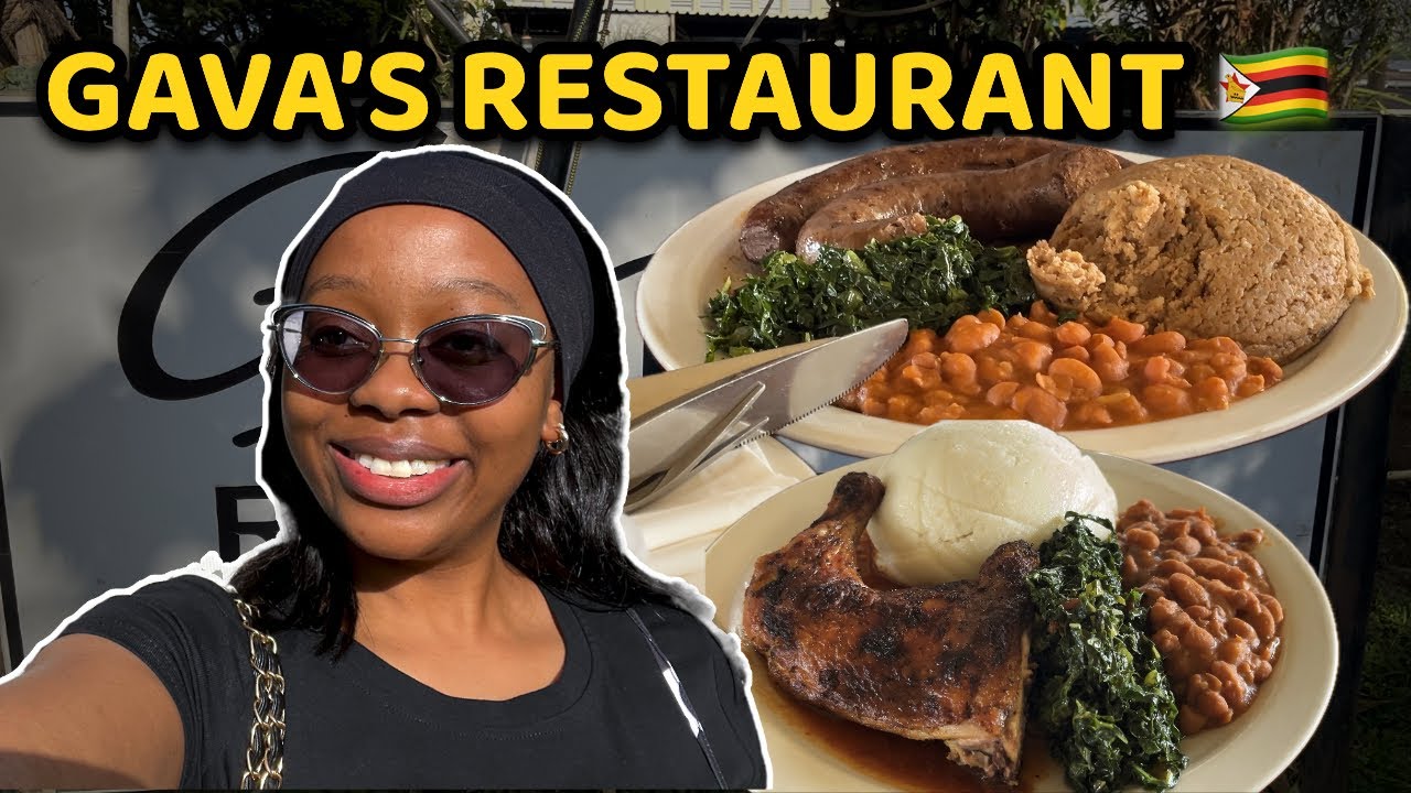 Gavas Food & Music Vlog 🇿🇼 | Best Traditional Meals & Live Vibes in Harare .