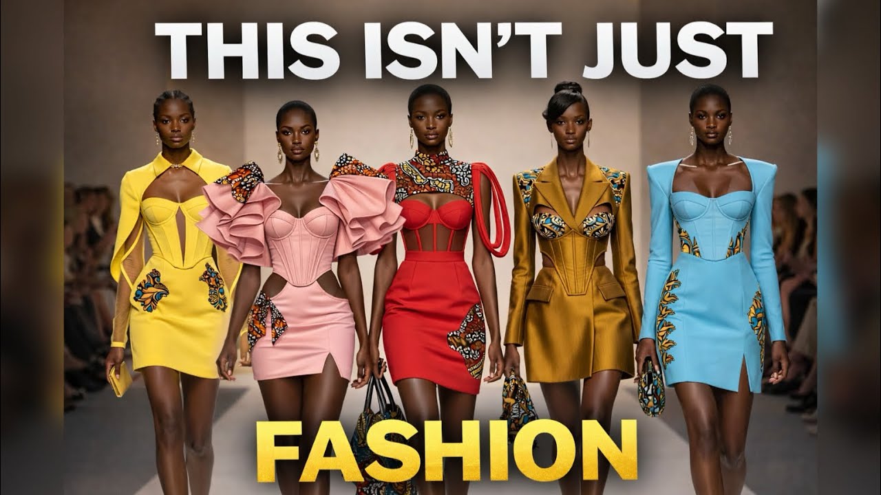 WHERE FABRIC MEETS POWER: THE AFRO RUNWAY RENAISSANCE 🔥