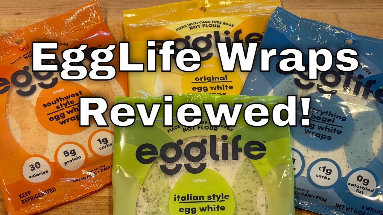 Низкоуглеводные роллы EggLife — обзор 4 вкусов!