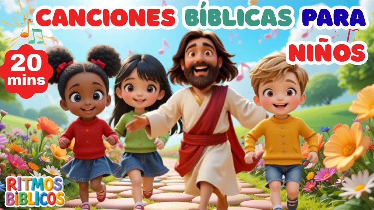 Canciones Bíblicas para Niños | Escuela dominical | 20 minutos de música cristiana