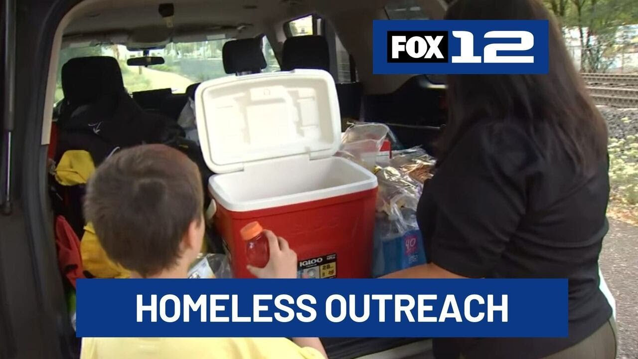 Community helping the homeless stay safe in Gresham during heat wave