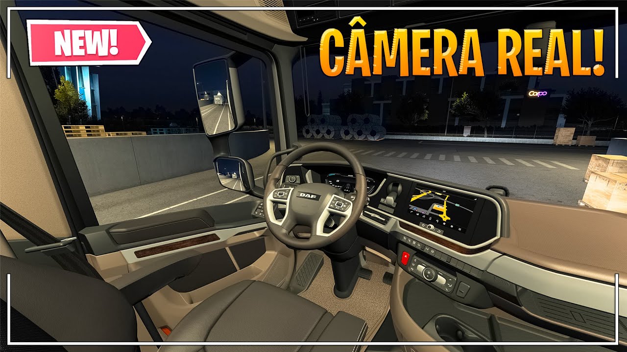 ETS2 - APRENDA A USAR UMA CÂMERA REALISTA INCRÍVEL! *Beam Eye Tracker*