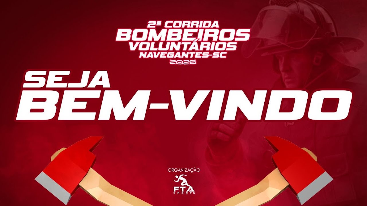 Chegada dos Atletas 2° Corrida dos Bombeiros Voluntários de Navegantes