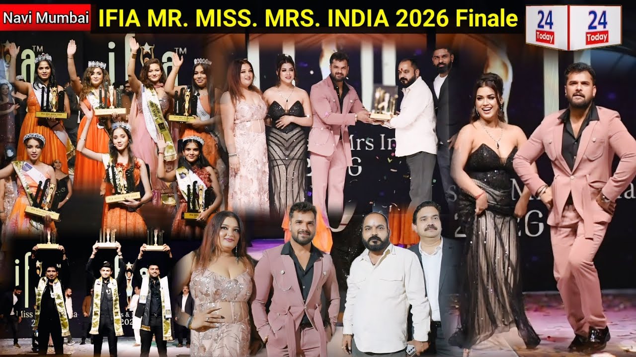 IFIA Season 2-Mr, Miss & Mrs. India 2026 Grand Finale At Navi Mumbai Organised by Garima Anil Sharma