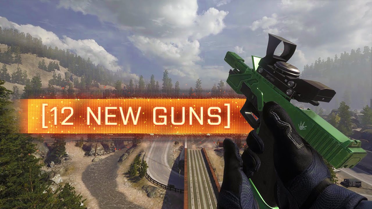 ► 12 NEW WEAPONS! - Battlefield Hardline Getaway DLC