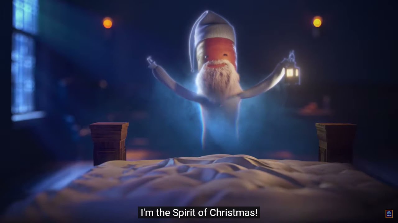 Aldi Christmas Launch Advert 2021 -A christmas carol-