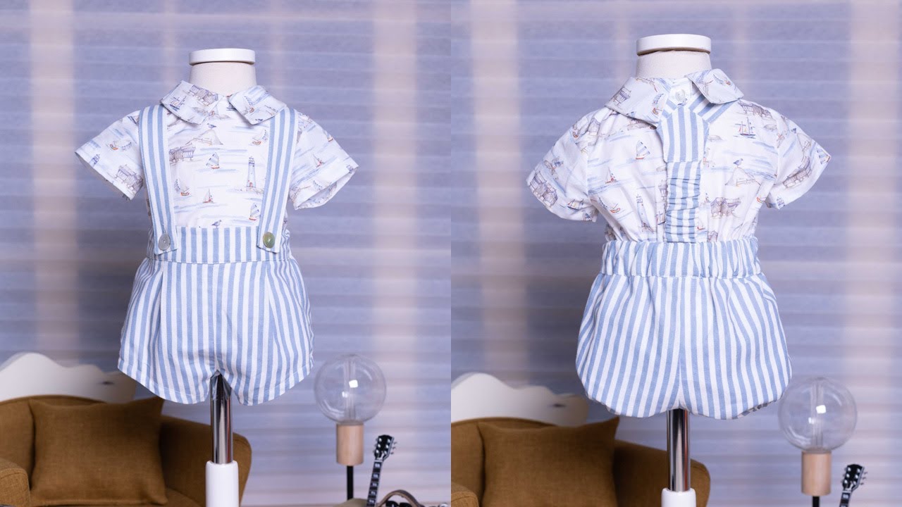 Camisa body niño.  REVISTA PATRONES INFANTILES nº 26