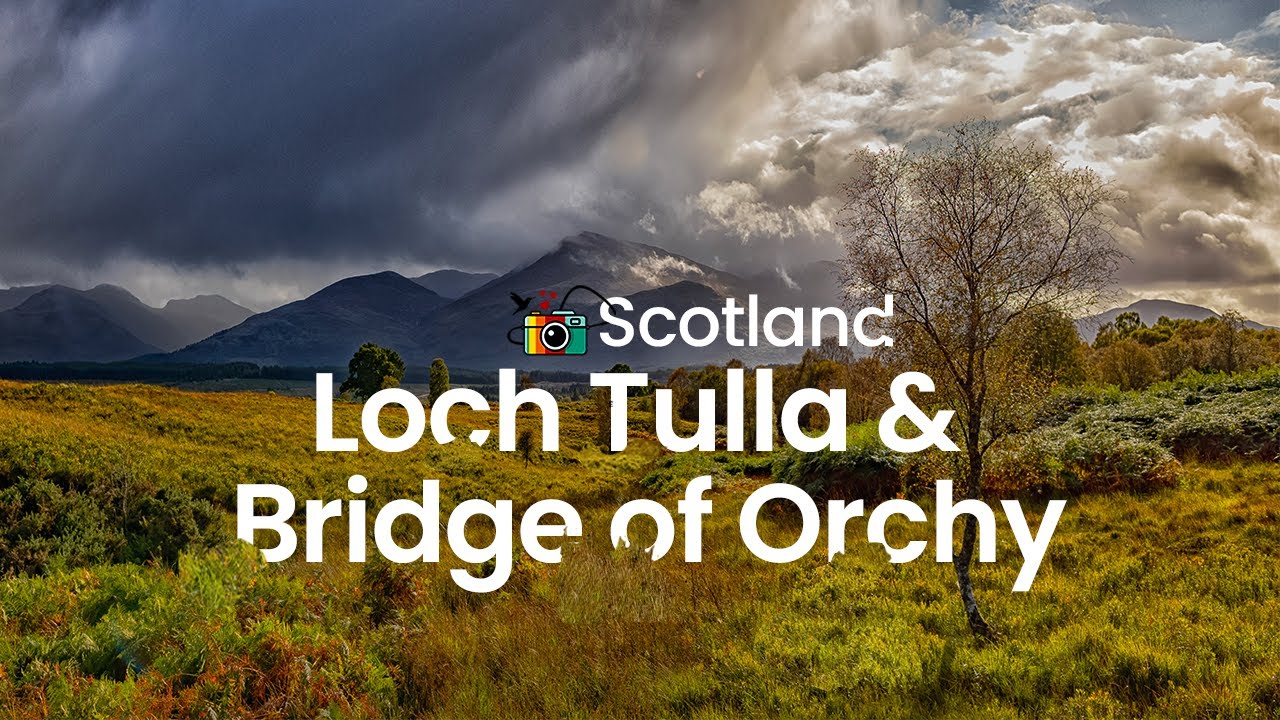Highland Tranquility: A Drone Journey Through Loch Tulla, Bridge of Orchy, and Spean Bridge