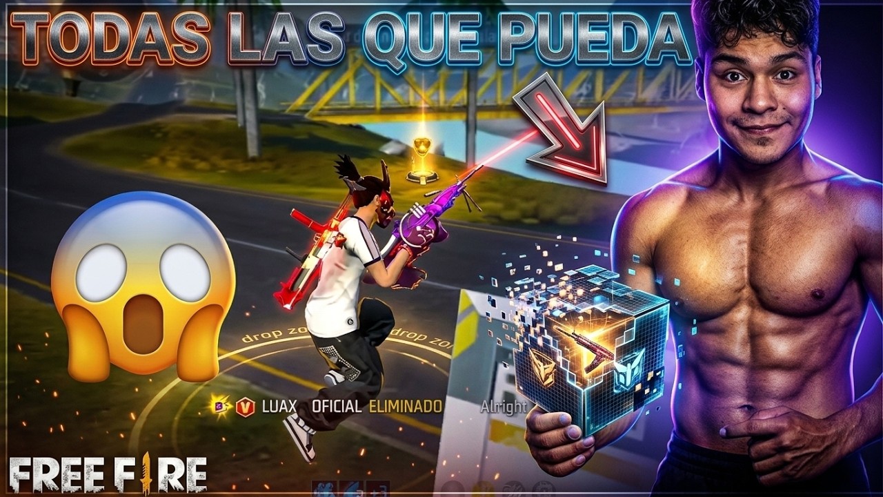 PROBÉ LA MAYOR CANTIDAD DE ARMAS PARA VER QUE TAN BUENO SOY Y ESTO FUE LO QUE PASÓ - LUAY