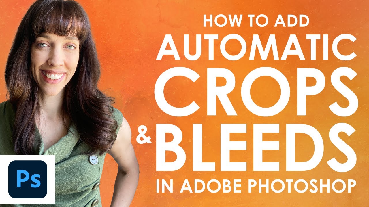 How to add Crop or Trim Marks and Bleeds Automatically in Adobe Photoshop
