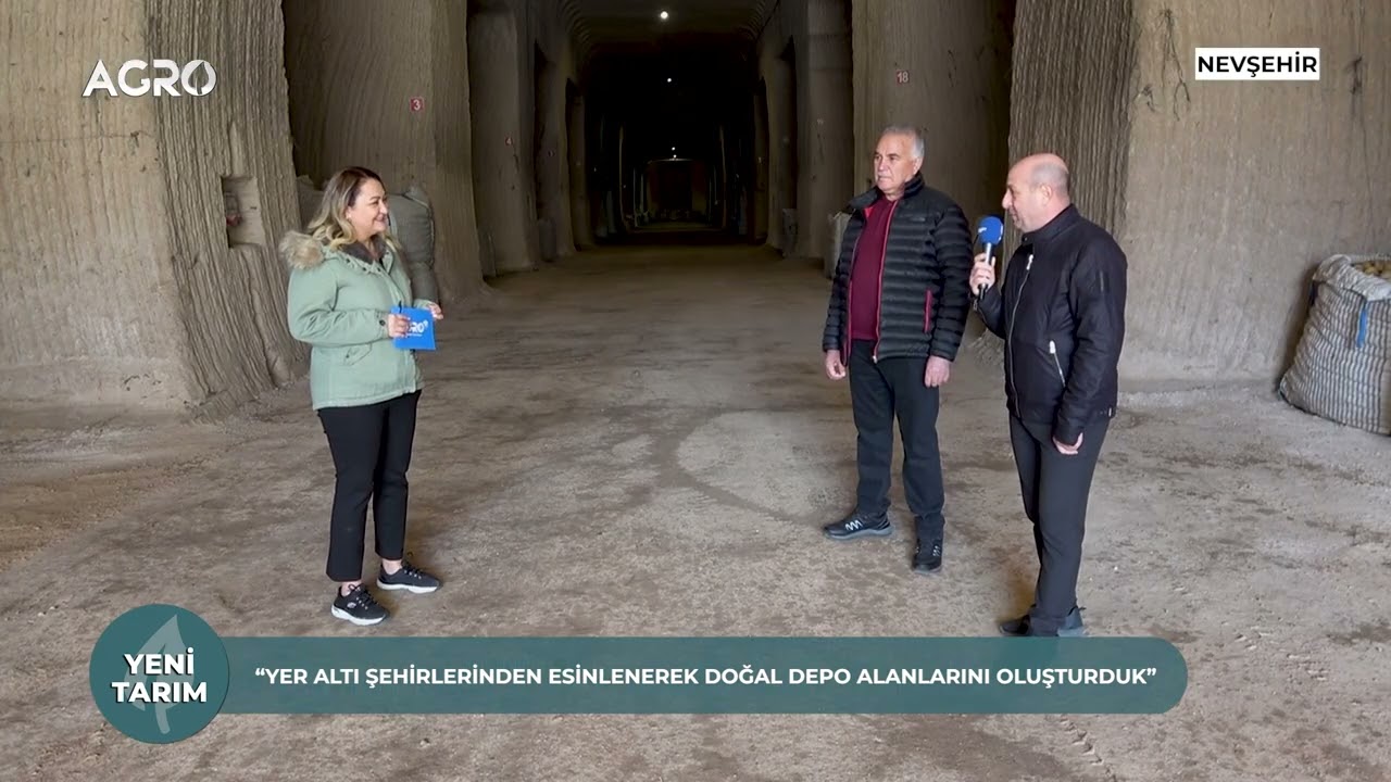 Patateste Depolamanın Önemi! Kapadokya'nın Doğal Yer Altı Depoları / Yeni Tarım
