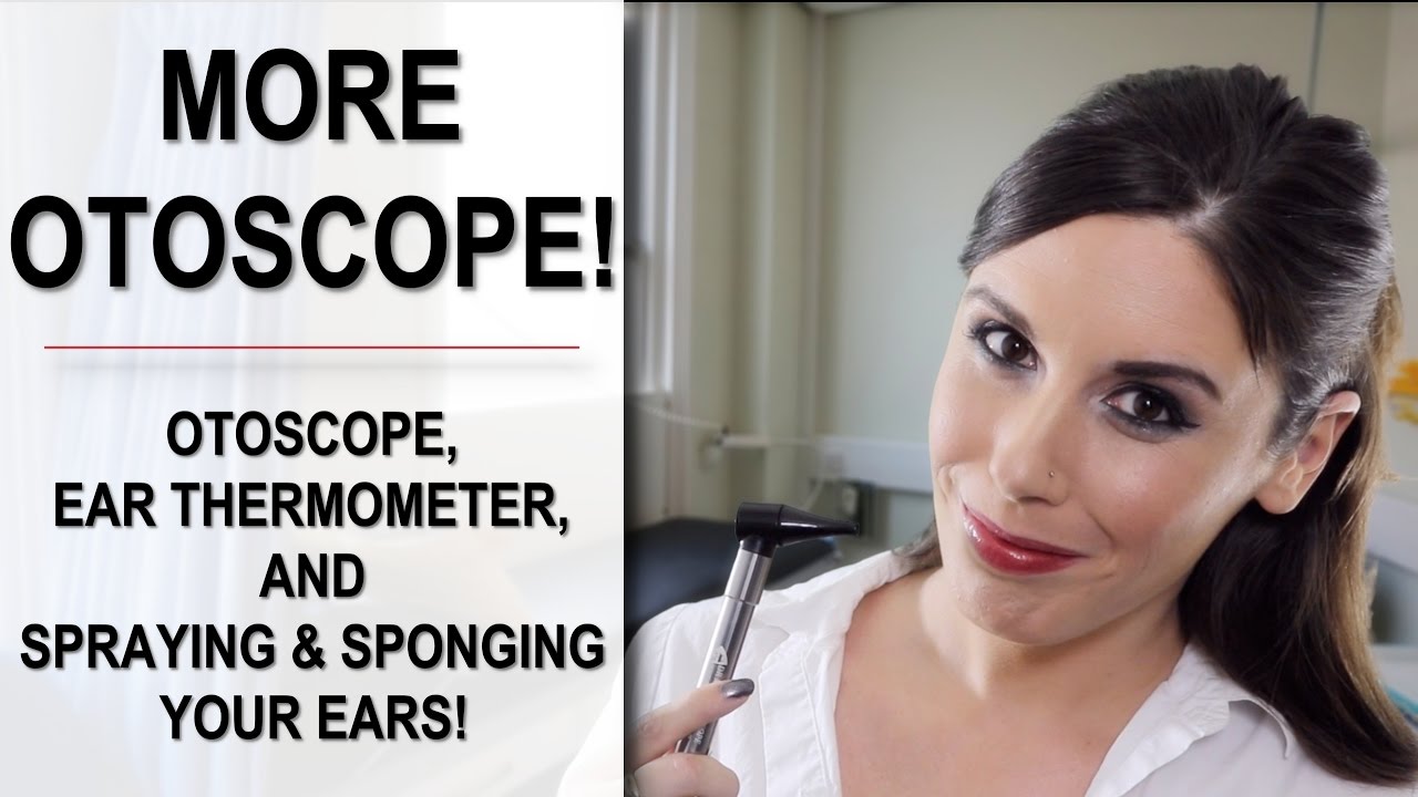 ASMR Ear Exam Role Play: More Otoscope! | Be My Test Subject & Relax (Binaural)
