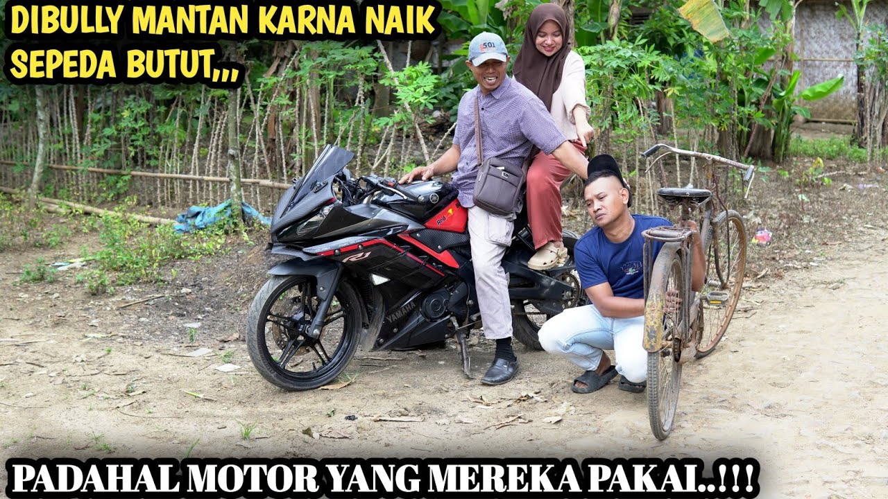 DIHINA & DIBULLY MANTAN PACAR, KARENA NAIK SEPEDA BUTUT ! PADAHAL MOTOR YANG MEREKA PAKAI MILIKNYA !