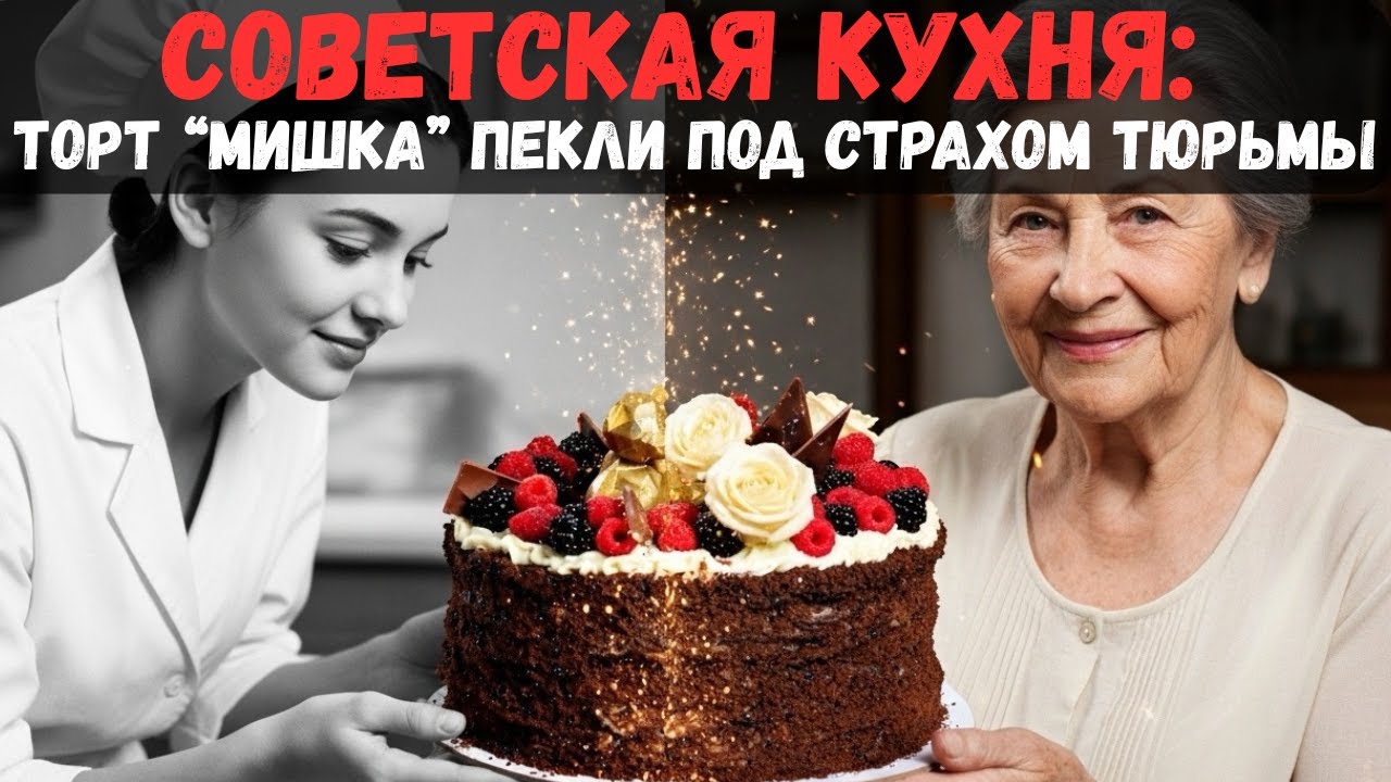 Советская кухня: Торт, которого НЕ БЫЛО в магазинах, но знала вся страна 