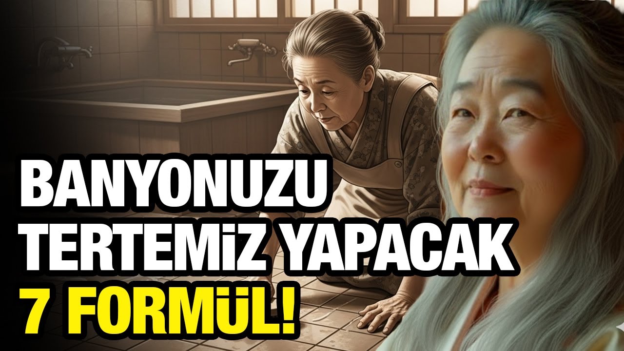 Japon Kadınların Asla Paylaşmadığı 7 Banyo Temizlik Hilesi