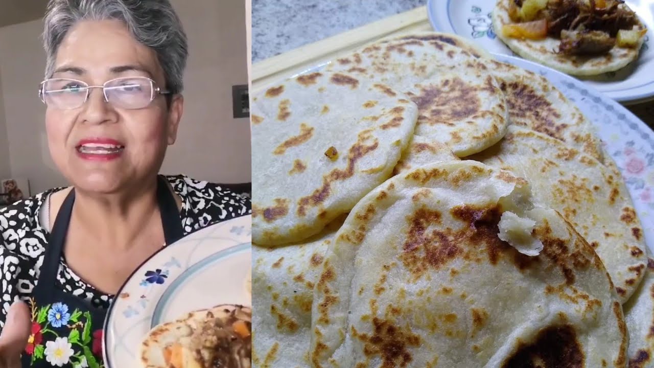tortillas gorditas amasadas con requesón. | Cocina Tutuli.