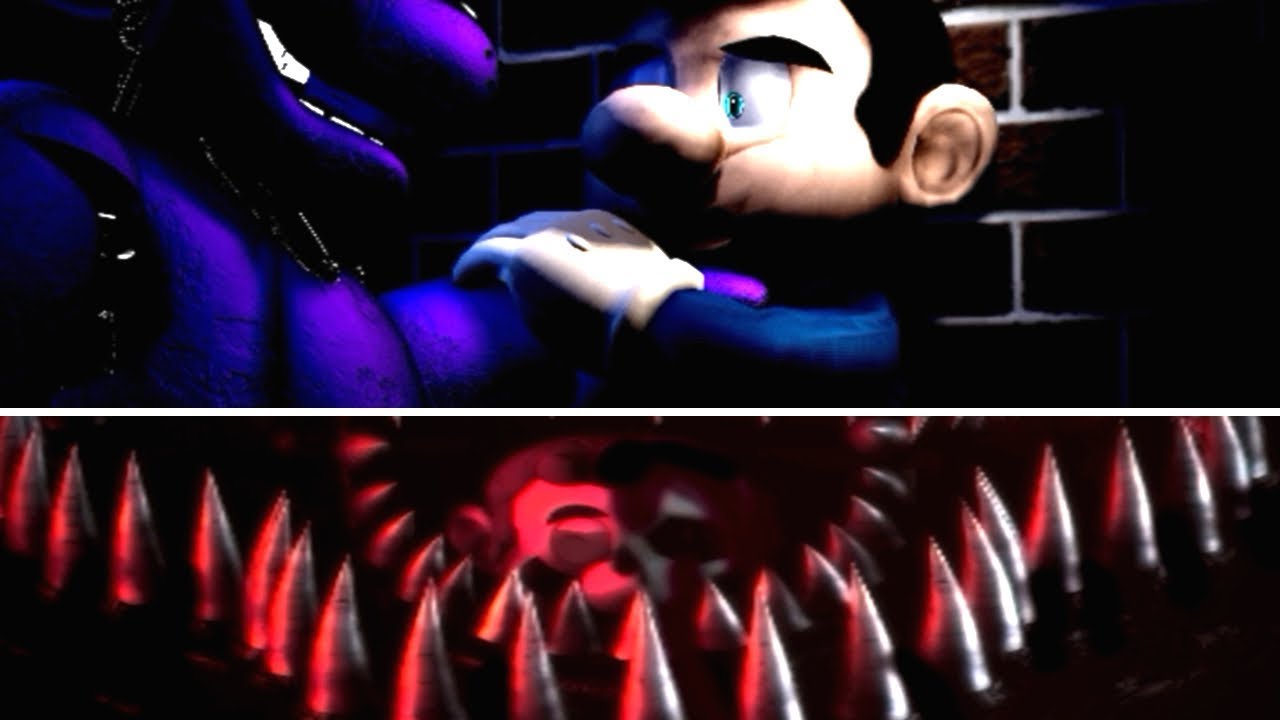 Mario in Animatronic Horror: The Nightmare Begins *NIGHT 1 JUMPSCARES*