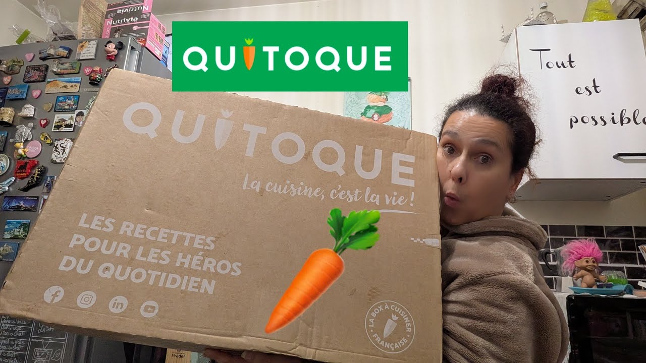 Allez, je prépare un bon repas de chez Quitoque! /  Vous m'en direz des nouvelles ! 🥕🥕🥕