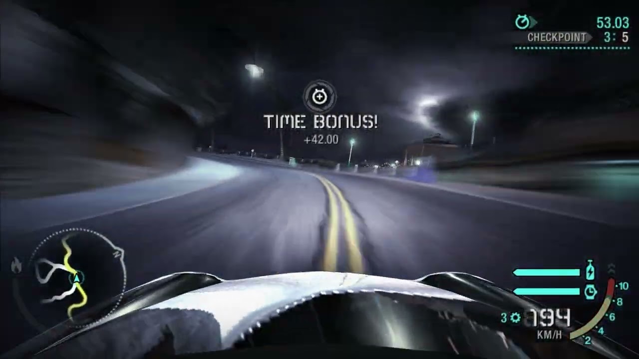 Checkpoint (Gold) Challenge On A Wheel - Need For Speed Carbon