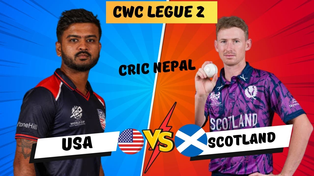 Scotland vs USA | CWC League 2 ODI 2026| Full Match  Adio Commentary | CRIC Nepal