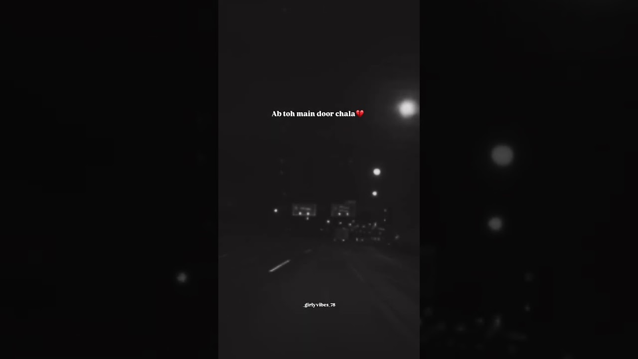 Chordh diya….Some lyrics don’t need music… they need silence 💔