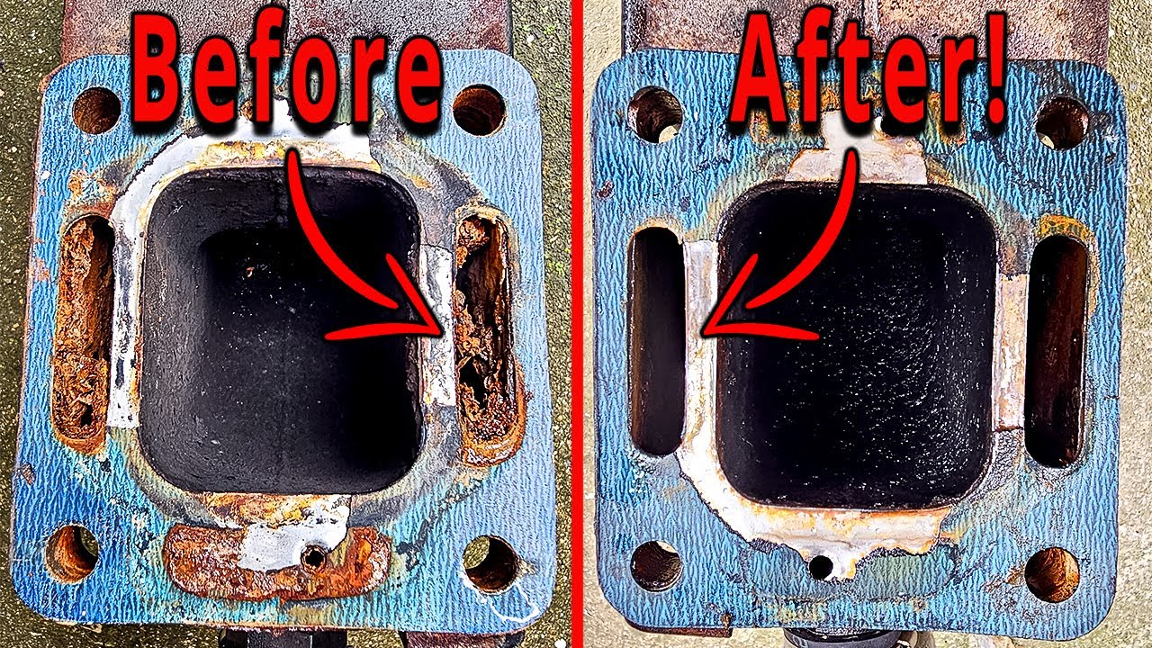 How To Clean The Inside of a Boat Engine!