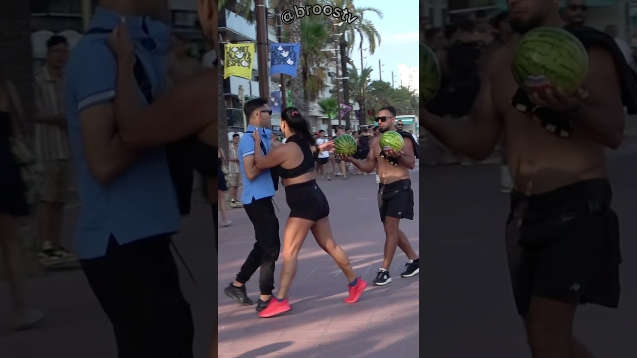 🍉😂😂 #camara #oculta #prank