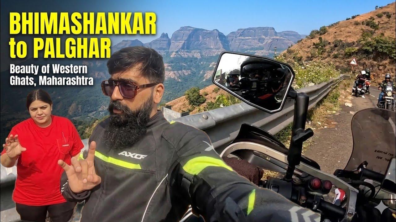 Epic Bhimashankar to Palghar Bike Ride | Scenic Return Journey