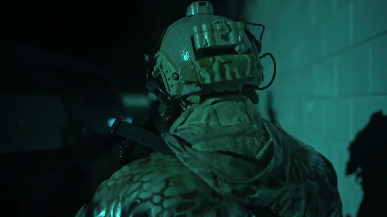 Night Vision CQB with Blu Bearing Solutions - Structure Approach and Entry