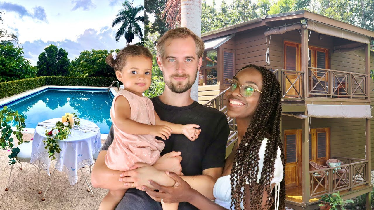 WE HAD A ROMANTIC DINNER AT THIS AMAZING TINY CABIN ❤️ 🇯🇲