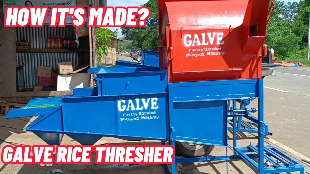 MAKING OF RICE THRESHER | GALVE RICE THRESHER | GALVE WELDING SHOP