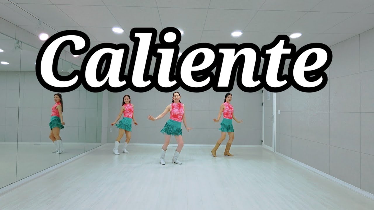 Caliente-Line Dance/Improver/이미남 댄스스쿨/대한컨트리댄스협회 인천서구지부 
