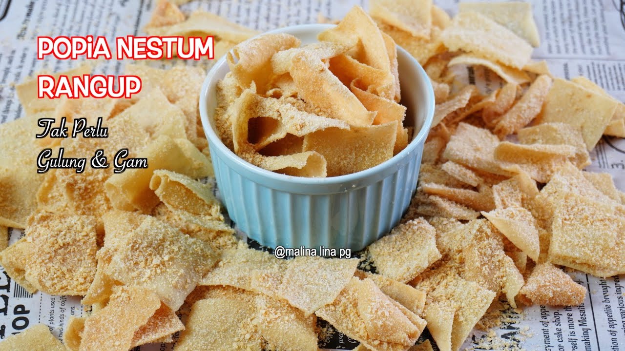 cara buat popia nestum sedap dan rangup by malina lina pg | resepi popia nestum horlicks mudah