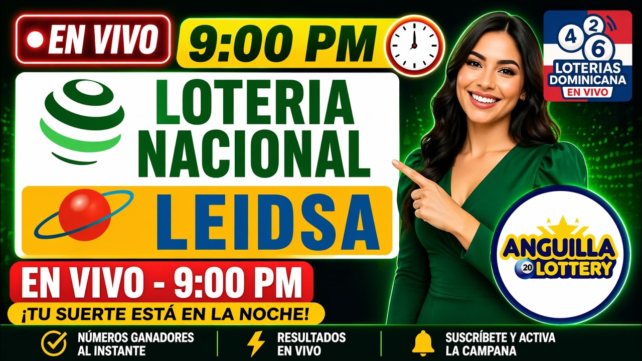 Loter&iacute;a Nacional Noche Quiniela Pale anguilla 9 En Vivo de hoy 3 de septiembre 2026 #loteriasenvivo