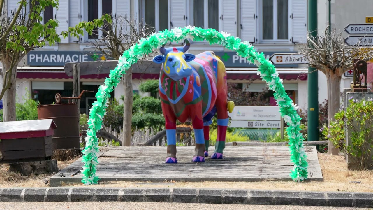 Les Ostensions de Saint Junien  2023 . la décoration des quartiers et la signification des couleurs