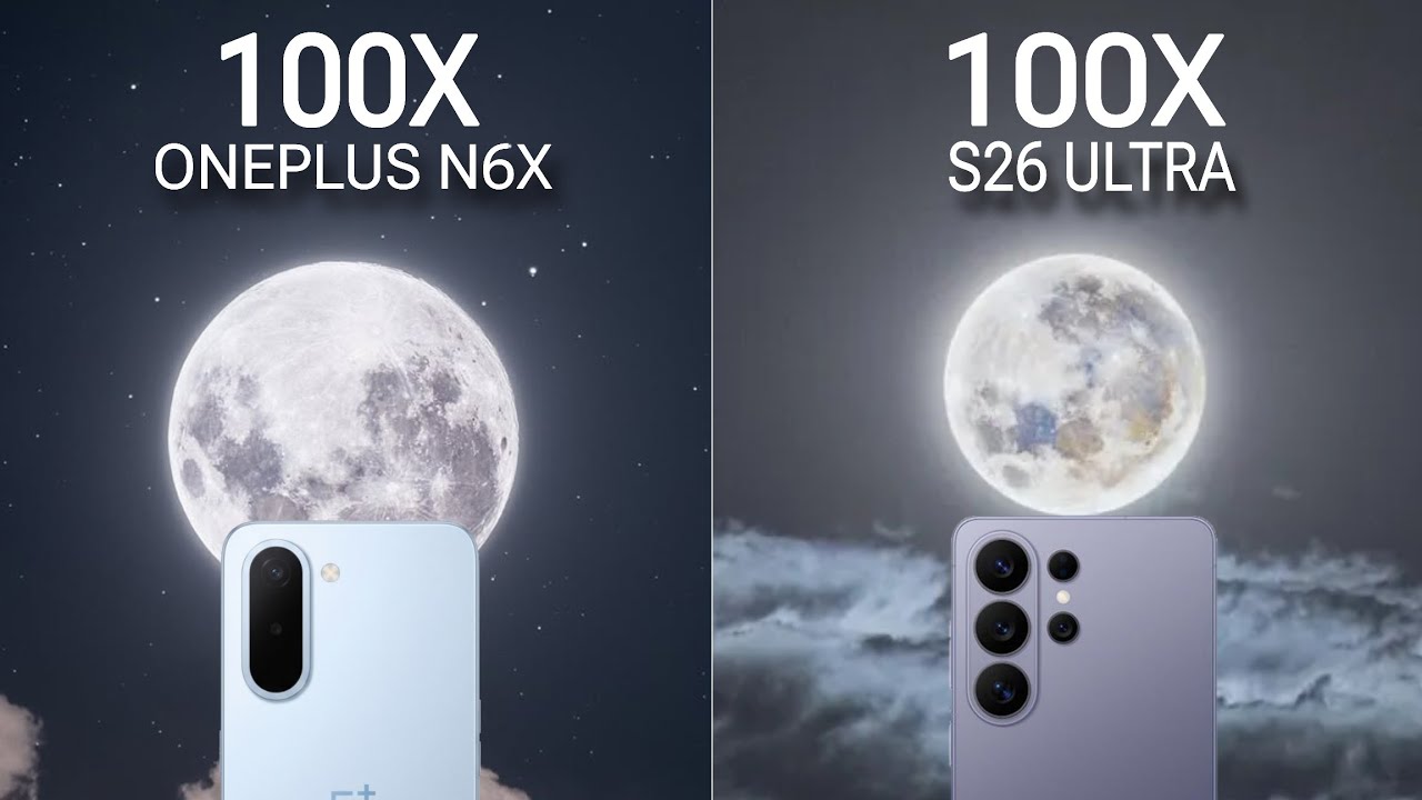 OnePlus N6X Vs Samsung Galaxy S26 Ultra Live Camera Zoom Test Comparison