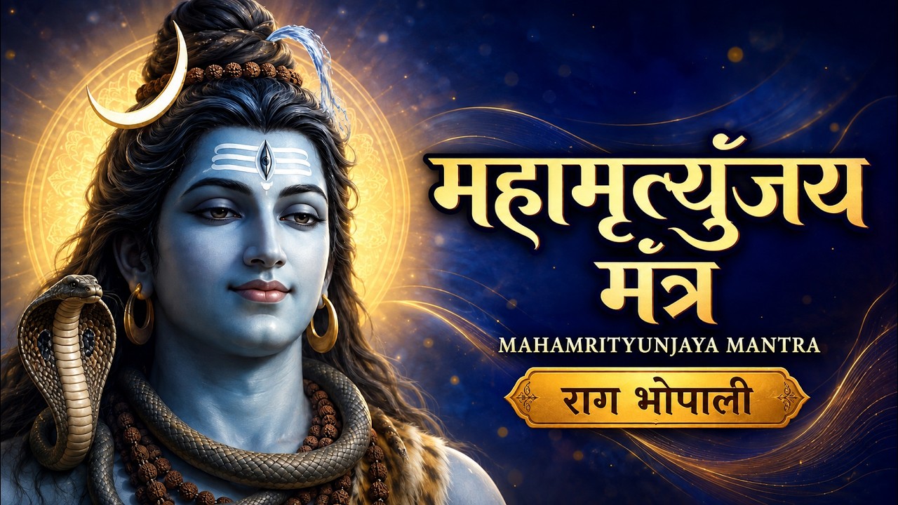 Mahamrityunjaya Mantra Jaap| महामृत्युंजय मंत्र | Raag Bhopali | Shiv Mantra | OnClick Bhajans