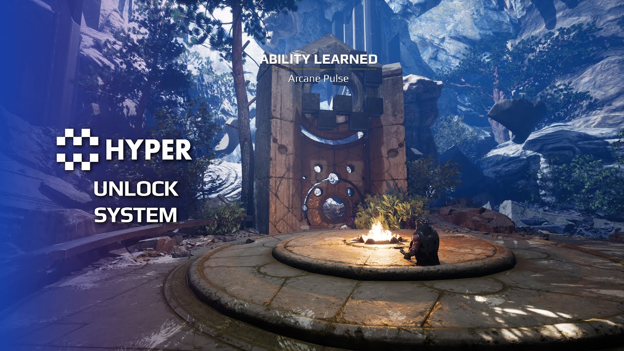 Unlock System for UE5 &ndash; Create Tech Trees for Crafting & Abilities | Games By Hyper